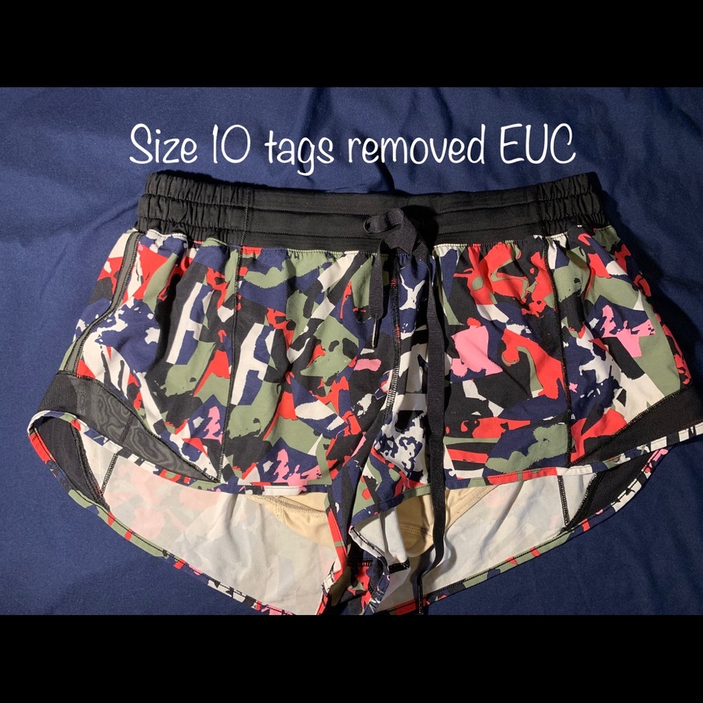 Size 10 Lululemon shorts